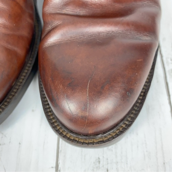 Johnston & Murphy Passport Mens Oxfords Size 10 Brown Leather 20-1350 Shoes - Picture 3 of 9